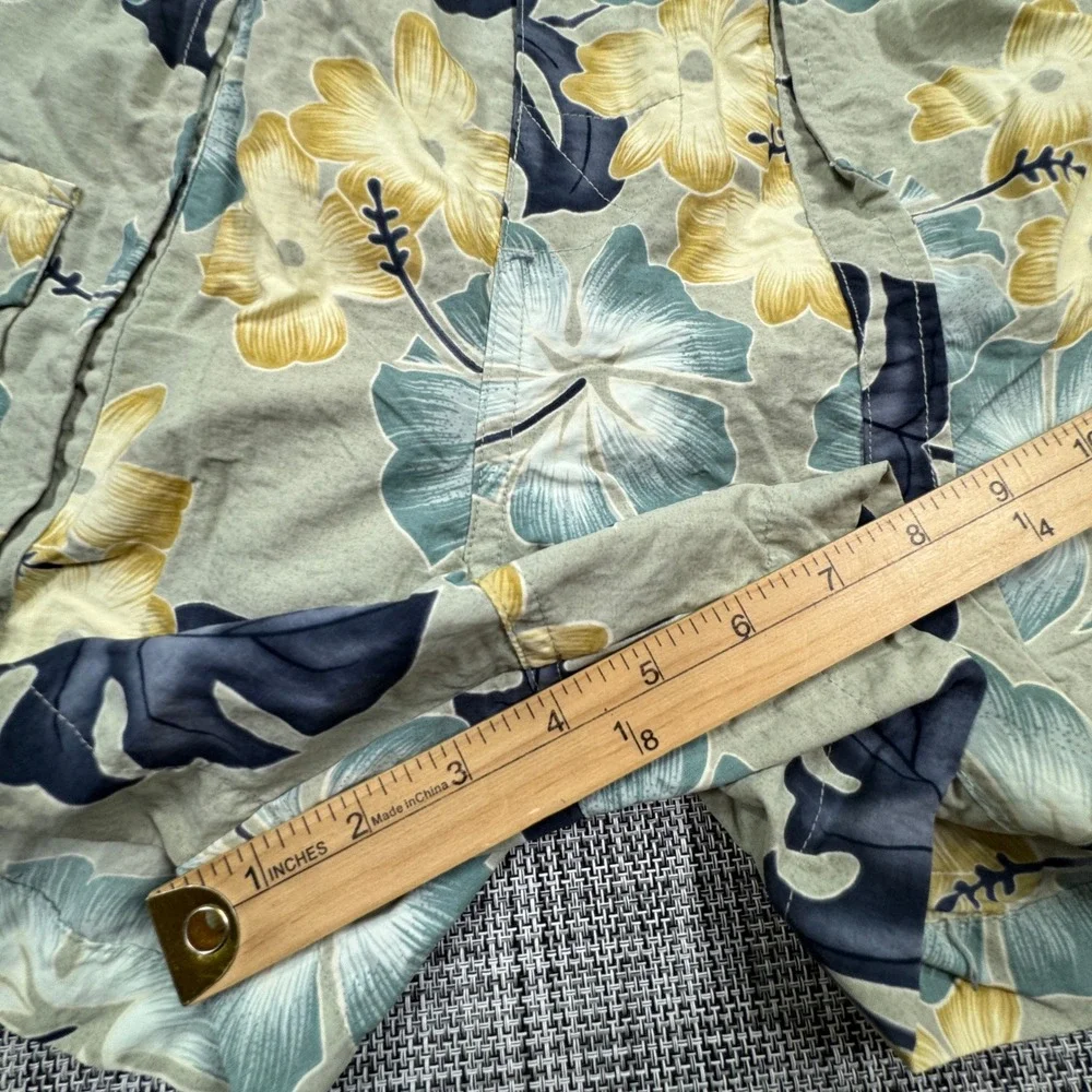 Tommy Bahama Mens Swim Trunks Medium Bungalow Island Floral Nylon Mesh Lined